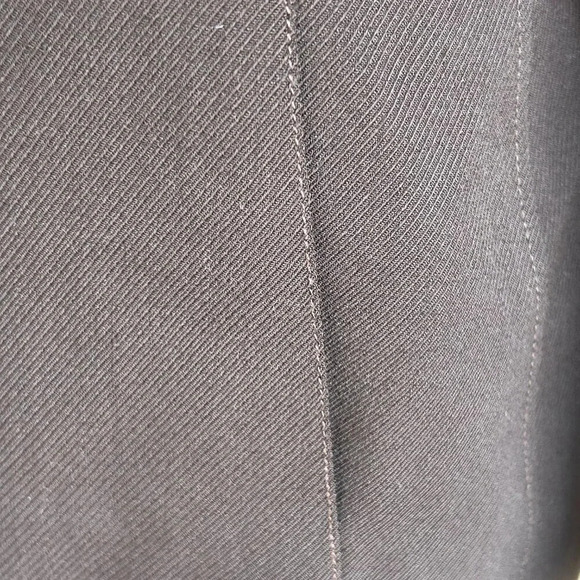 Doncaster Brown Stretch Wool Blazer Jacket Size 12 Petite - Picture 4 of 6